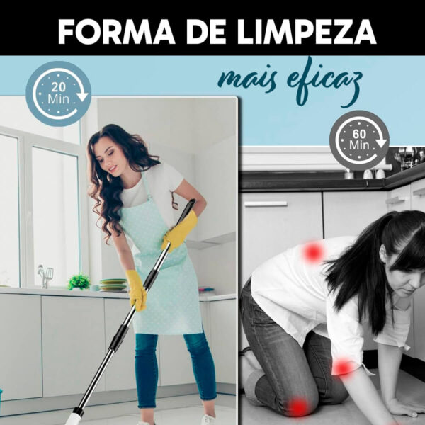 Escova de Limpeza Esfregão Mop Elétrico [9 em 1] - Image 3