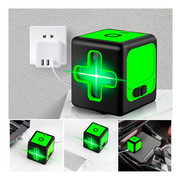 Mini Nível Laser 20m [2 Linhas] - Imagem 4