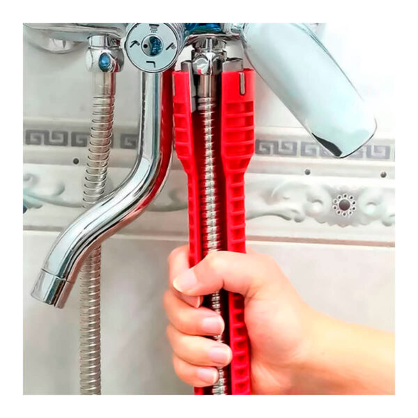 Chave Hidráulica 8 em 1 Com Nível para Uso Profissional - Imagem 2