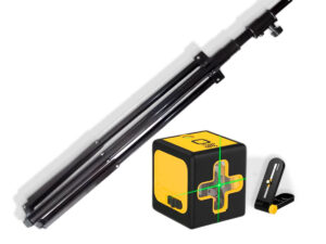 Kit Mini Nível Laser 20m com Tripé [2 Linhas]