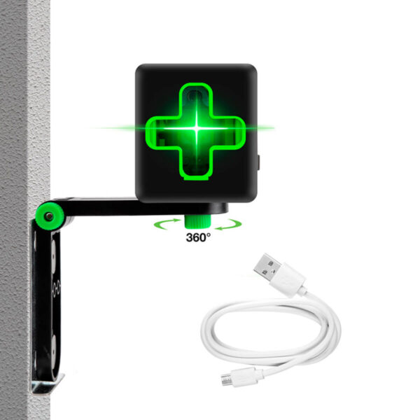 Mini Nível Laser 20m [2 Linhas] - Imagem 3