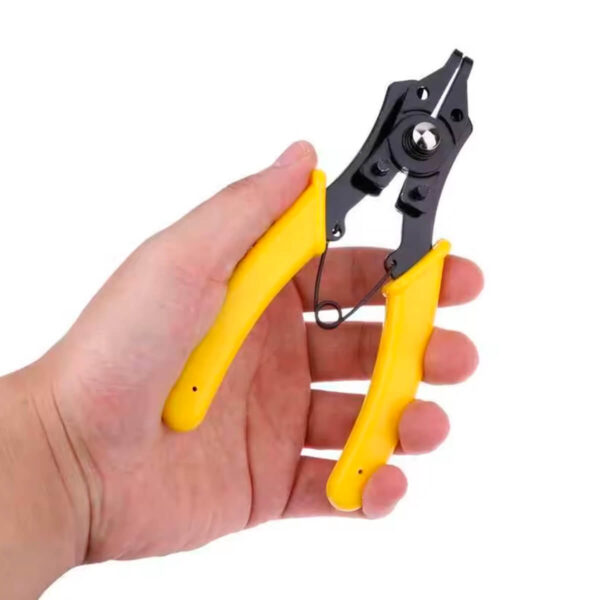 Kit Alicate Encaixe 4 Pontas para Aneis Interno Externo - Imagem 6