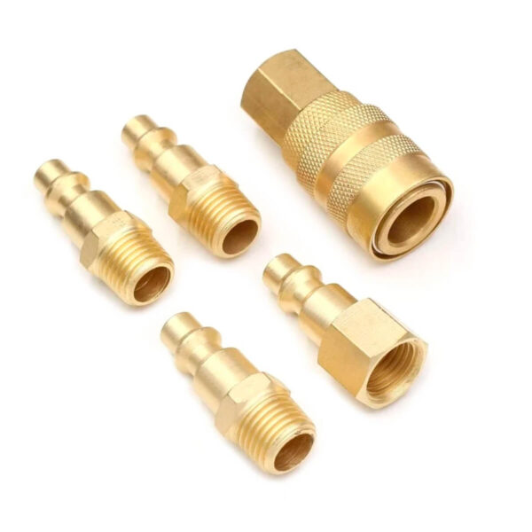 Conjunto de Engates Rápido Metal [5 peças] - Imagem 3