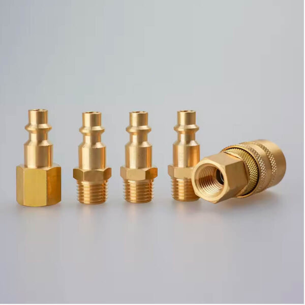Conjunto de Engates Rápido Metal [5 peças] - Imagem 5