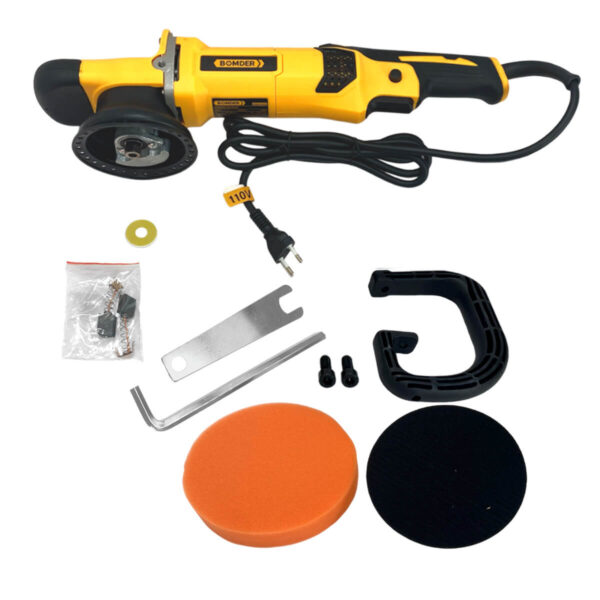 Polidora Maquina Politriz 110V Profissional 1450W Polir Veiculos - Imagem 9