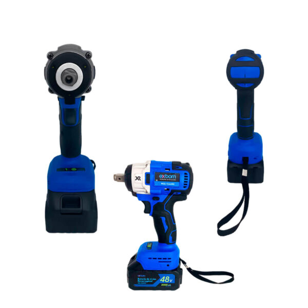 Kit Chave de Impacto 48V + Jogo Soquete 46 Peças - Imagem 4