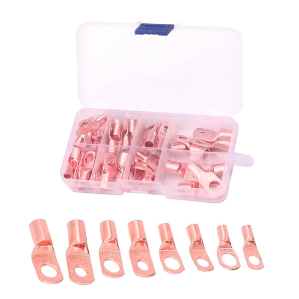 Kit Alicate Crimpador Terminal + Terminais de Cobre - Imagem 8