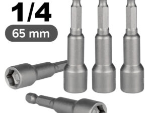 Kit Ponteira Soquete Canhão 1/4 [5 peças]