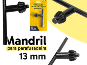 Chave de Aperto para Mandril 1/2 Polegada Aço Resistente
