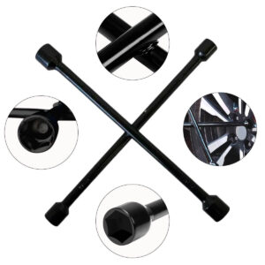 Chave de Roda Cruz 17mm 19mm 21mm 23mm para Carros e Caminhonetes