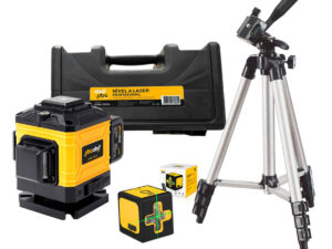 Kit Nível a Laser Profissional 3D 12 Linhas e 2 Linhas com Tripé