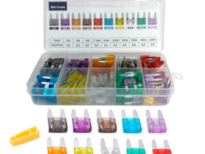 Kit Fusível Automotivo 10 Modelos [100 Peças]