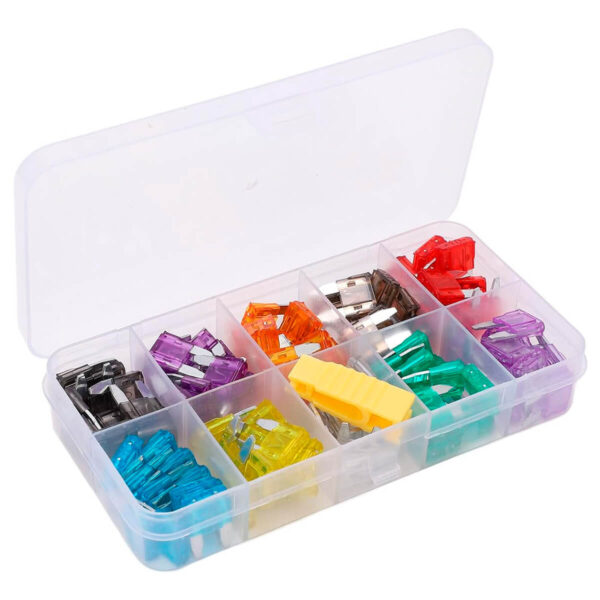 Kit Fusível Automotivo 10 Modelos [100 Peças] - Imagem 7