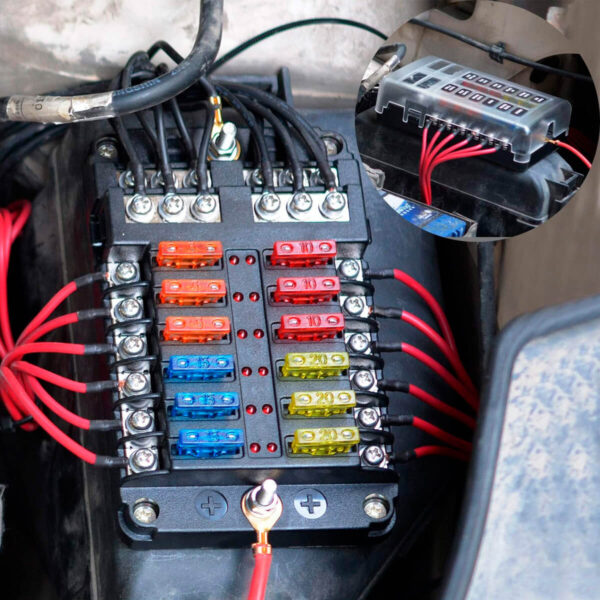 Kit Fusível Automotivo 10 Modelos [100 Peças] - Imagem 8