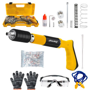Kit Pistola de Fixação Finca Pino com 120 Pregos