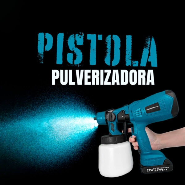 Pulverizador Spray Profissional com 3 Bicos e Bateria Extra - Image 4