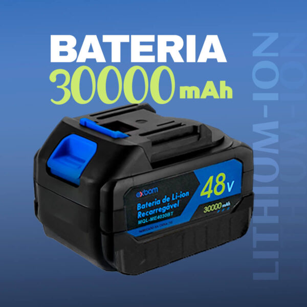 Martelete Rompedor Perfurador Brushless [3000mAh] - Imagem 4
