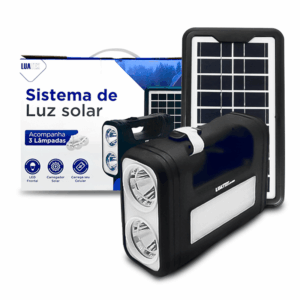 Kit Sistema De Iluminação Solar Lk-3101 Luatek