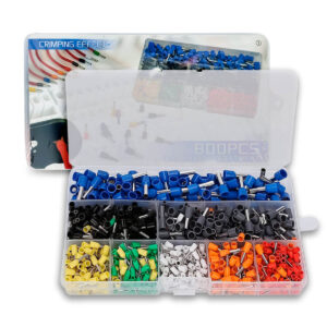 Kit Conector Terminal Tubular Ilhós [800 Un.]