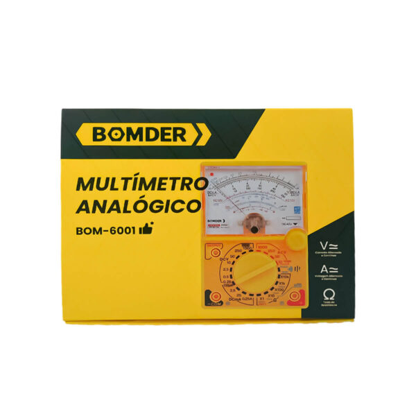 Multimetro Analogico com Alerta Sonoro Bomder - Imagem 2