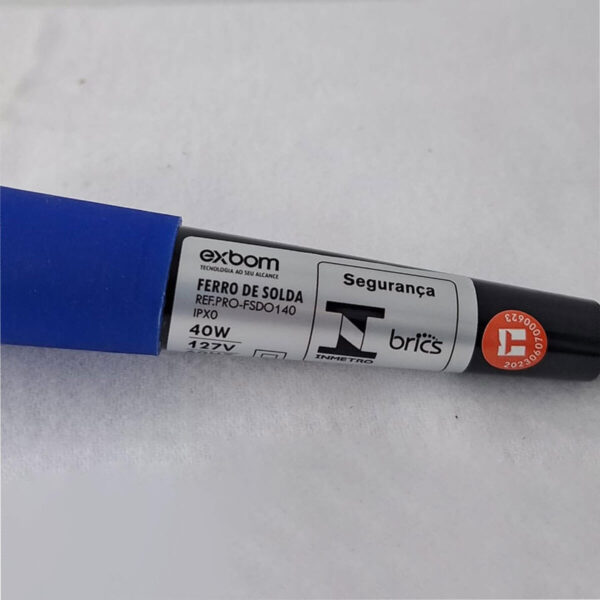 Soldador 127V Potência 40W Exbom - Imagem 5