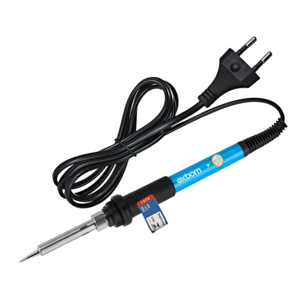 Ferro de Solda 127VExbom Ajustavel 15 a 60W + Ponteiras - Imagem 9