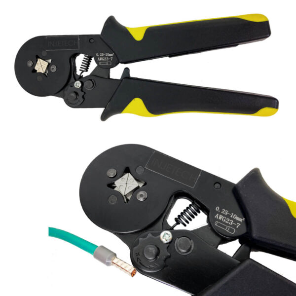 Alicate de Crimpagem para Terminais de Fio 0,25mm² a 10mm - Imagem 3