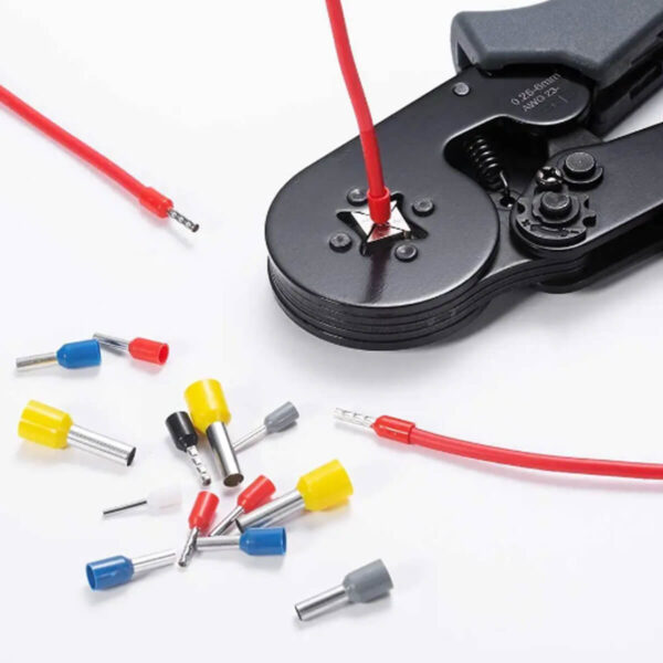 Alicate de Crimpagem para Terminais de Fio 0,25mm² a 10mm - Imagem 2