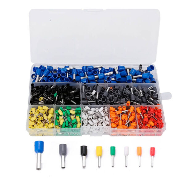 Kit Conector Terminal Tubular Ilhós [800 Un.] - Imagem 2