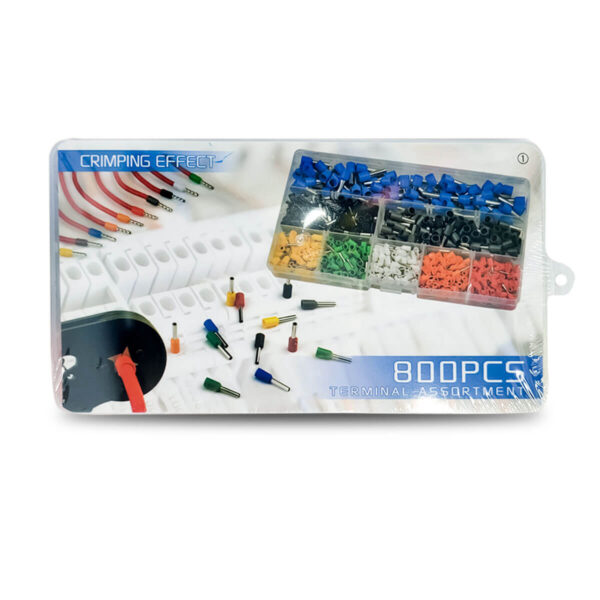 Kit Conector Terminal Tubular Ilhós [800 Un.] - Imagem 3