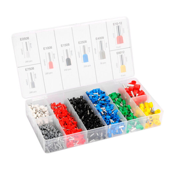 Kit Conector Terminal Tubular Ilhós [1200 Un.] - Imagem 3