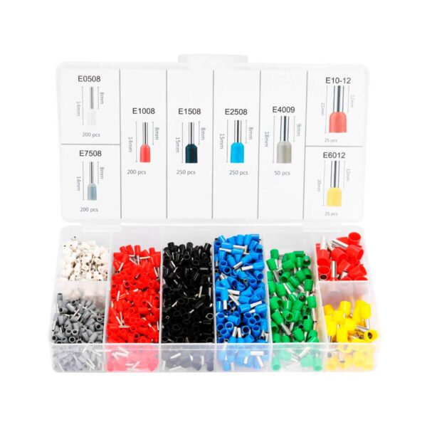Kit Conector Terminal Tubular Ilhós [1200 Un.] - Imagem 2