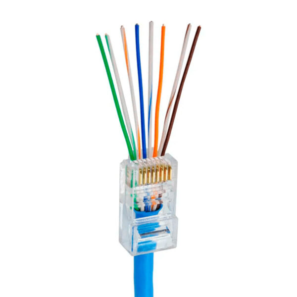 Conector Vazado RJ45 [100 Un.] - Imagem 4