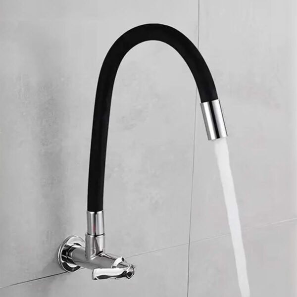 Torneira Monocomando Bica Flexível [Preto] - Imagem 4