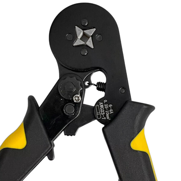 Alicate Ferramenta Crimpagem 0,25 10mm² Terminais de Ilhós - Imagem 2