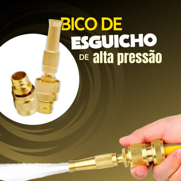 Bico De Esguicho Alta Pressão Para Mangueira De Lavagem - Imagem 6