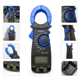 Alicate Amperímetro Digital Multiteste Tela Lcd Md-y400 200a