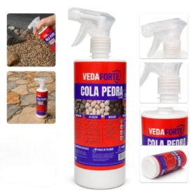 Cola Pedra Fixador de Pedras para Jardim Veda Forte [1 Litro]