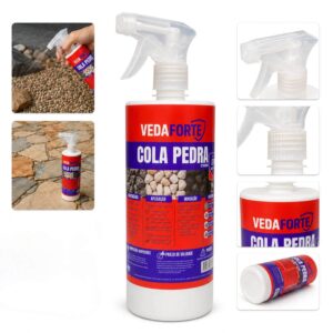 Cola Pedra Fixador de Pedras para Jardim Veda Forte [1 Litro]