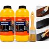 Kit Convertedor De Ferrugem 2 Unidades 500ml Com Pincel 2 Pol Trata E Protege