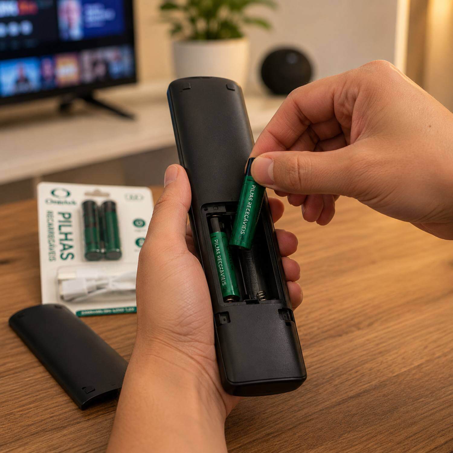 Kit 2 Pilhas AA Recarregável USB Tipo C - Imagem 7