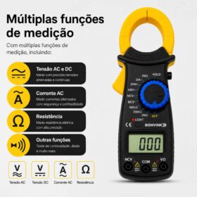 Alicate Amperímetro Digital Profissional