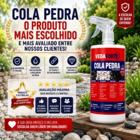 Cola Pedra Fixador de Pedras para Jardim Ultrabond Veda Forte [250ml]